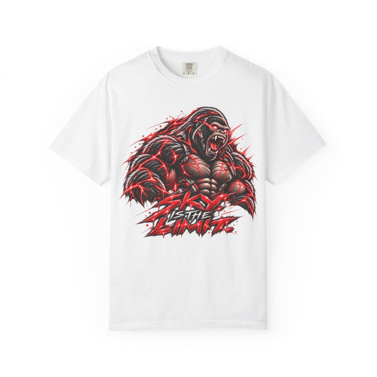 Aggressive Gorilla No Limits Shirt | Graphic Streetwear Tee