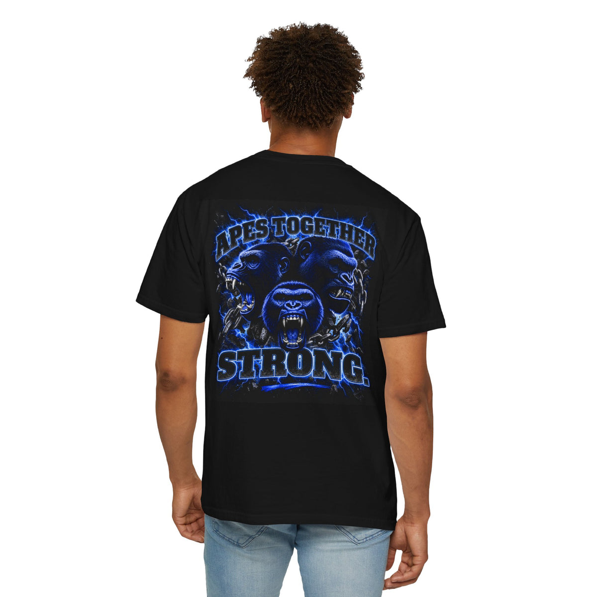 Apes Together Strong Graphic Tee | Gym Workout T-Shirt