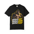 Eat Work Sleep Gorilla Gym Shirt | Fitness Workout Graphic Tee