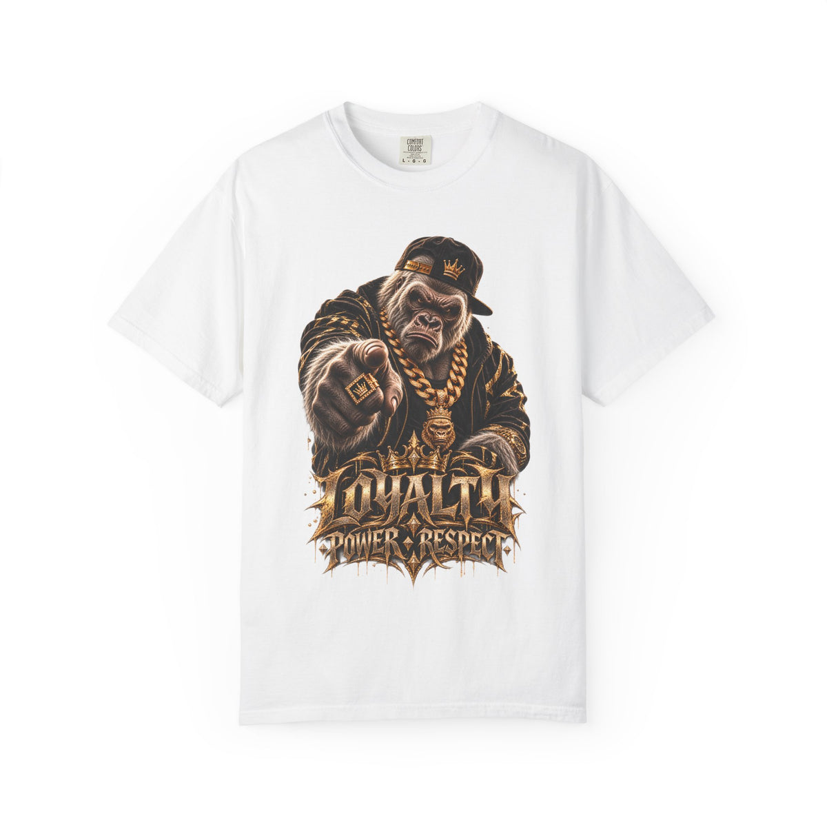 Loyalty Power Respect Gorilla Shirt | Graphic Streetwear Tee