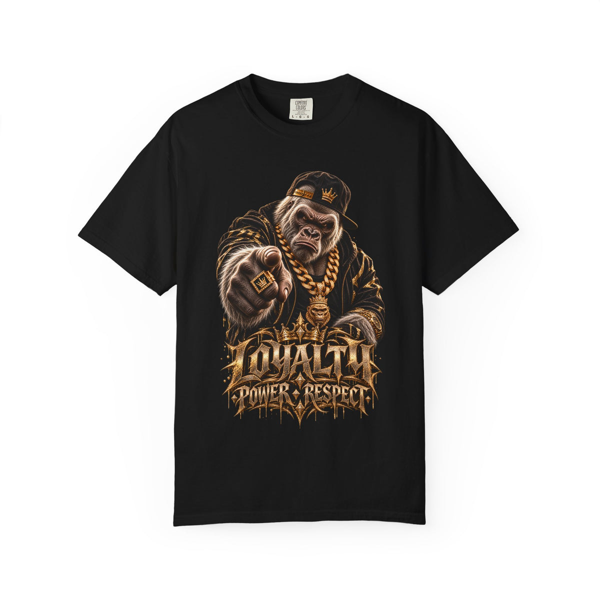 Loyalty Power Respect Gorilla Shirt | Graphic Streetwear Tee