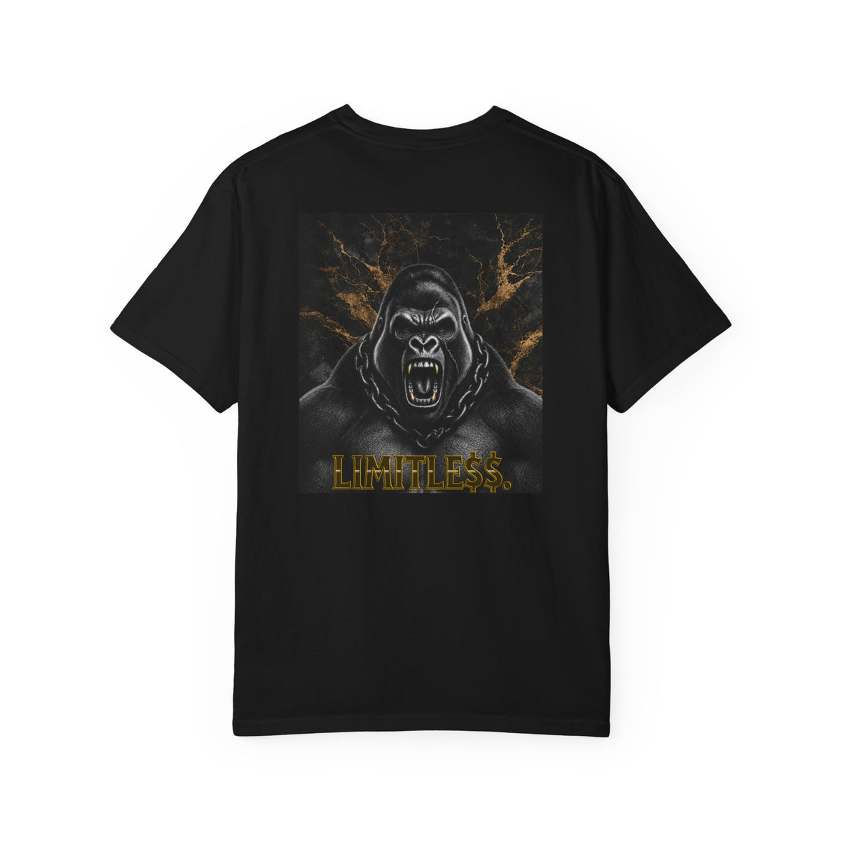 Limitless Gorilla Graphic Tee | Mens Streetwear Workout Shirt